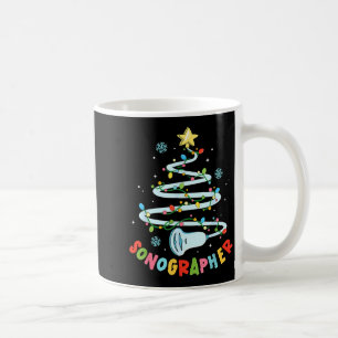 Lustiges Sonographer-Shirt Weihnachtsbaum Ultrasch Kaffeetasse