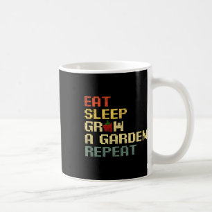 Lustiges Spiel Essen Schlafen Garten Wachsen Lasse Kaffeetasse