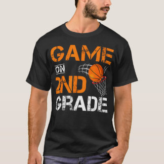 Lustiges Spiel für Basketball der zweiten Klasse z T-Shirt