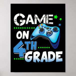 Lustiges Spiel für die vierte Klasse als Geschenk Poster