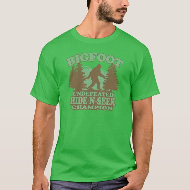 Lustiges Sprichwort BIGFOOTS (Vintager T-Shirt (Vorderseite)