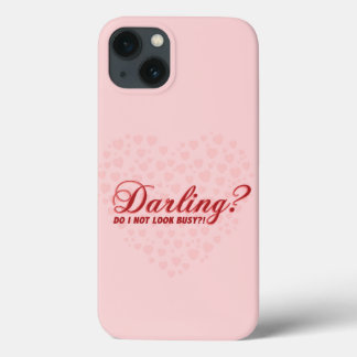 lustiges Sprichwort Darling, ich sehe nicht mit He Case-Mate iPhone Hülle
