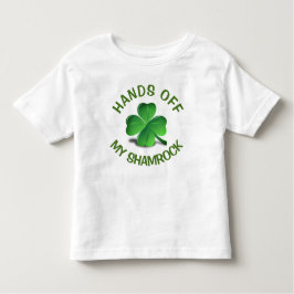 Lustiges St. Patricks Day-Grün-Kleeblatt Kleinkind T-shirt