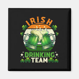Lustiges St. Patricks Day Irisches Bier Trinkteam  Magnet
