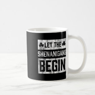 Lustiges St. Patricks Day Shirt Lass die Schelmere Kaffeetasse