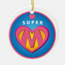 Lustiges Superherosuperwoman-Mamaemblem