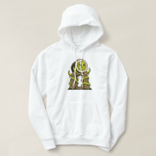 Lustiges Sushi-Monster-Kaiju-Urban-Angriffsdesign Hoodie
