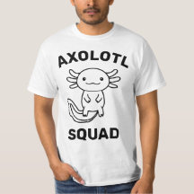 Lustiges süßes Axolotl-Squad-Party einstellbar bla