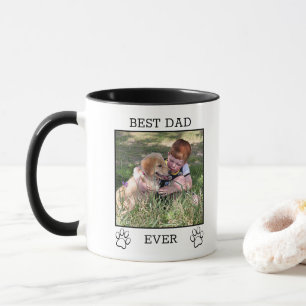 Lustiges süßes Foto Größte Mutter oder Vater Tasse