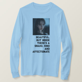 Lustiges süßes Schlangen-Foto-Sweatshirt T-Shirt