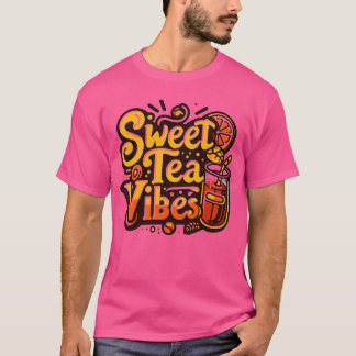 Lustiges süßes Tee-Zitat mit einem vintage-Look fü T-Shirt