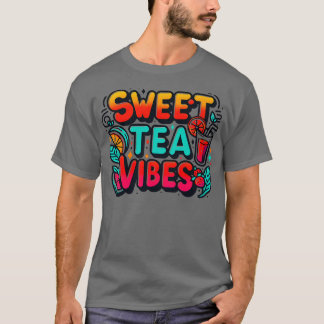Lustiges süßes Tee-Zitat mit einem vintage-Look fü T-Shirt
