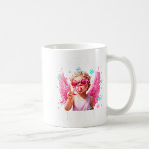 Lustiges Süßes Wiederkäuer sagt sechs sieben Valen Kaffeetasse