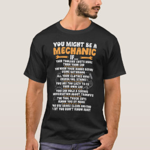 Lustiges T-Shirt für Automechaniker, KFZ-Reparatur