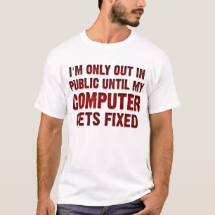 Lustiges T-Shirt für Computerfreaks und Gamer