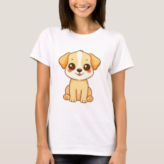 Lustiges T-Shirt für Hundeliebhaber Süßer Welpe 