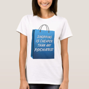 Lustiges T-Shirt für Shopping-Therapie