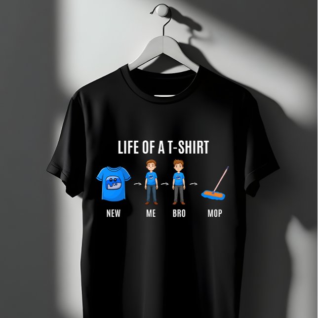 Lustiges T-Shirt-Lebenszyklus-Humor T-Shirt (Von Creator hochgeladen)