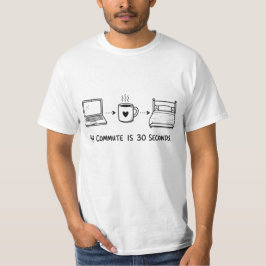Lustiges T-Shirt mit 30-Sekunden-Pendeln für Remot