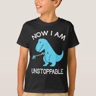 Lustiges T-Shirt Unaufhaltsamer Dino Rex Dinosauri