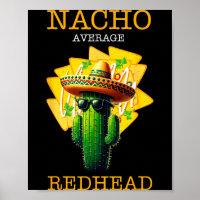 Lustiges Taco-Shirt für Rothaarige _ Sombrero Kakt