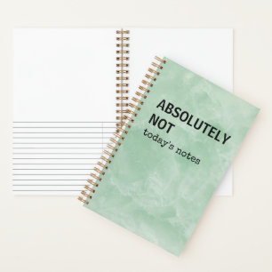 Lustiges Tagebuch   Absolut nicht