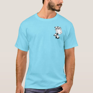 Lustiges Taschen-Panda-T-Shirt, Süßes Panda T-Shirt