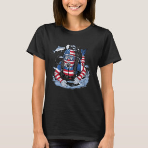 Lustiges Taucherdesign Tauchlehrer Tiefsee T-Shirt