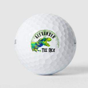 Lustiges Tee Rex Dinosaurier Dad-Witz Golfball