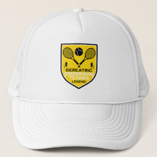 Lustiges Tennis-Spieler-Zubehör-Geschenk Truckerkappe