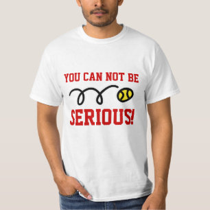 Lustiges Tennis T-Shirt - Du kannst es NICHT ernst