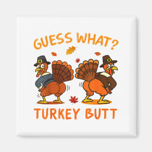 Lustiges Thanksgiving Errate Was Truthahn Hintern Magnet