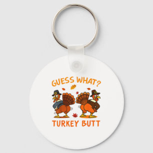 Lustiges Thanksgiving Errate Was Truthahn Hintern  Schlüsselanhänger