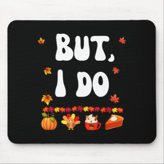 Lustiges Thanksgiving-Paar macht keine passenden T Mousepad