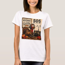 Lustiges Thanksgiving Truthahn SOS Morse Code Ham