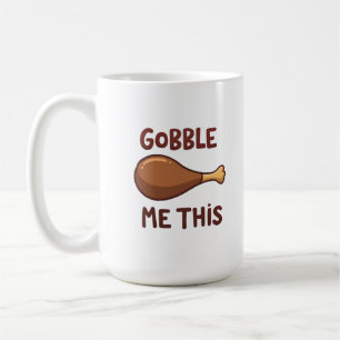 Lustiges Thanksgiving-Truthahngeschenk Kaffeetasse