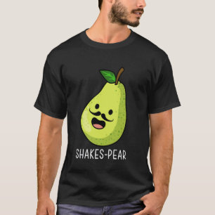 Lustiges Theater schüttelt Birne Wortspiel Englisc T-Shirt