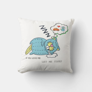 lustiges Throw Kissen