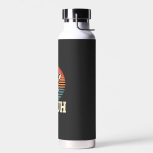 Lustiges Tier Giraffe Meme Gesicht Festliches Xmas Trinkflasche