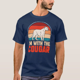 Lustiges Tier-Grafik Ich bin mit dem Puma T-Shirt