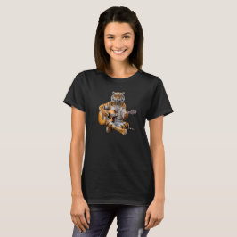 Lustiges Tiger-Rockstar-T-Shirt T-Shirt