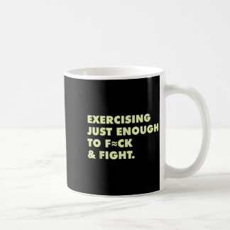 Lustiges Training, gerade genug um zu ficken und z Kaffeetasse