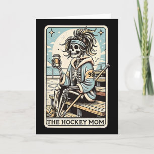 Lustiges trendiges Geschenk-T-Shirt Hockey-Mama Ta Karte