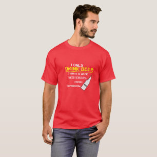 Lustiges Trink-Shirt, Bierliebhaber T-Shirt