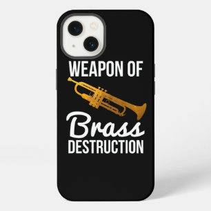 Lustiges Trompetenspieler-Geschenk Waffe aus Messi iPhone 13 Hülle