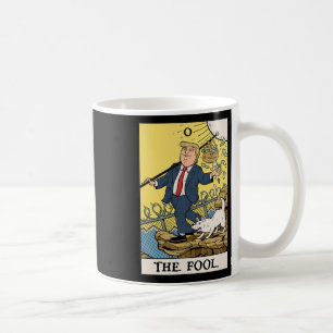 Lustiges Trump Der Narr Tarotkarten-Shirt Lustiges Kaffeetasse