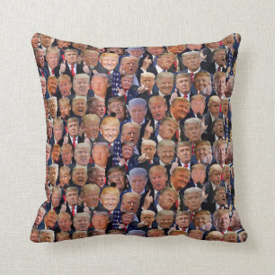 Lustiges Trump Geschenk Kissen