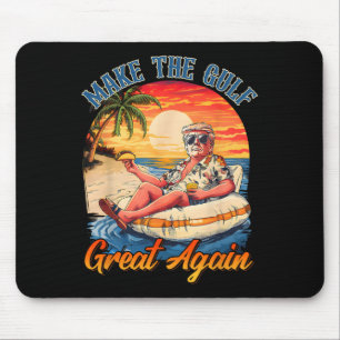 Lustiges Trump-Shirt: Macht den Golf großartig Tru Mousepad