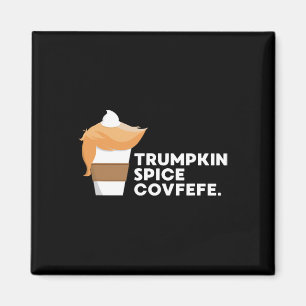 Lustiges Trump Trumpkin Gewürz Covfefe Kürbis Herb Magnet