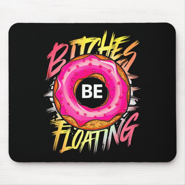 Lustiges Tubing es Schwimmender Sommer Float Mousepad (Vorne)
